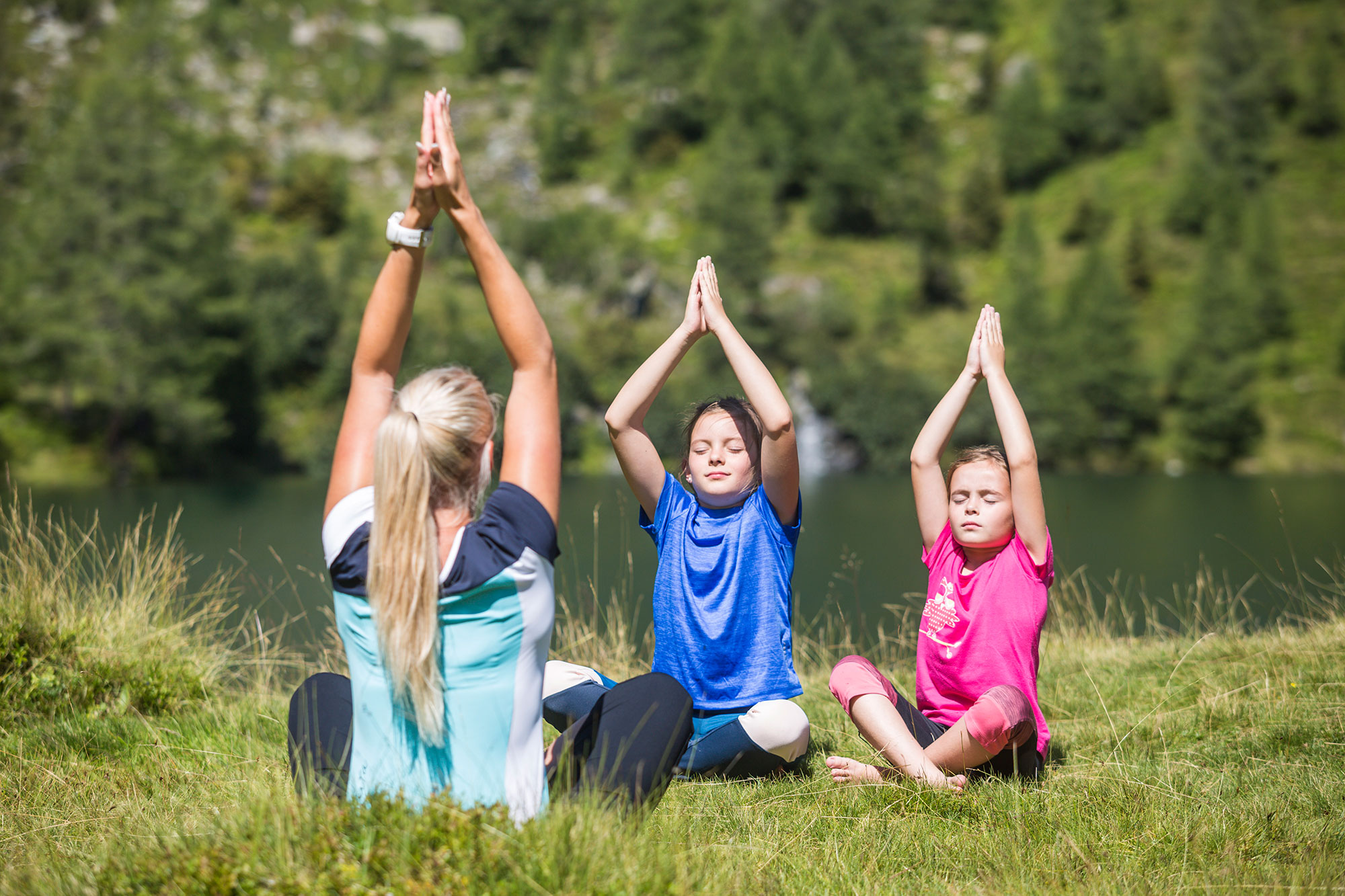 Joga am Berg